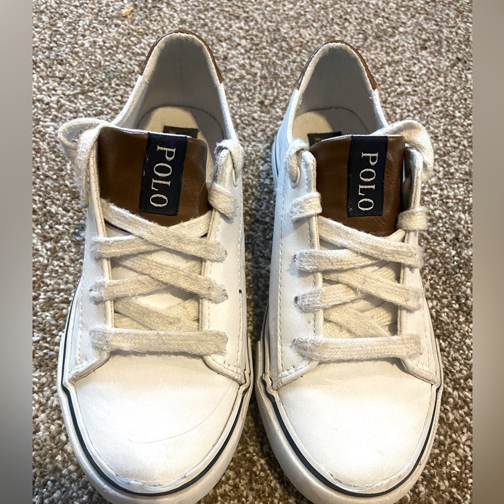 Polo by Ralph Lauren kids canvas shoes Sz 13